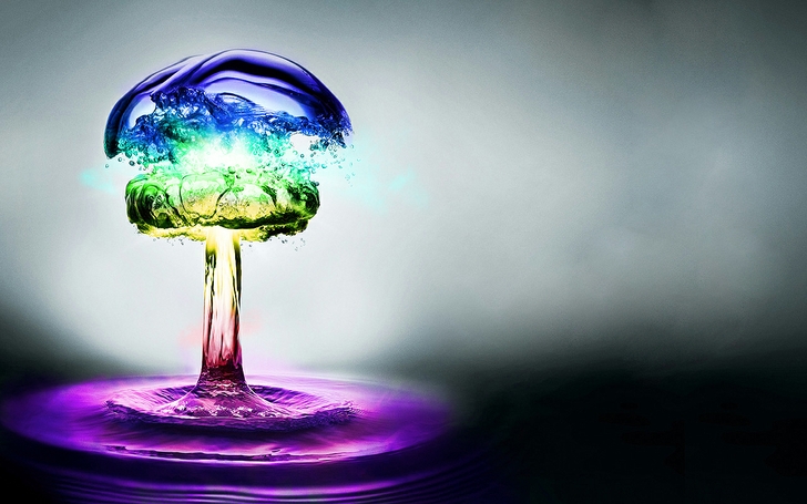  nuclear explosions colors 1280x800 wallpaper High Resolution Wallpaper