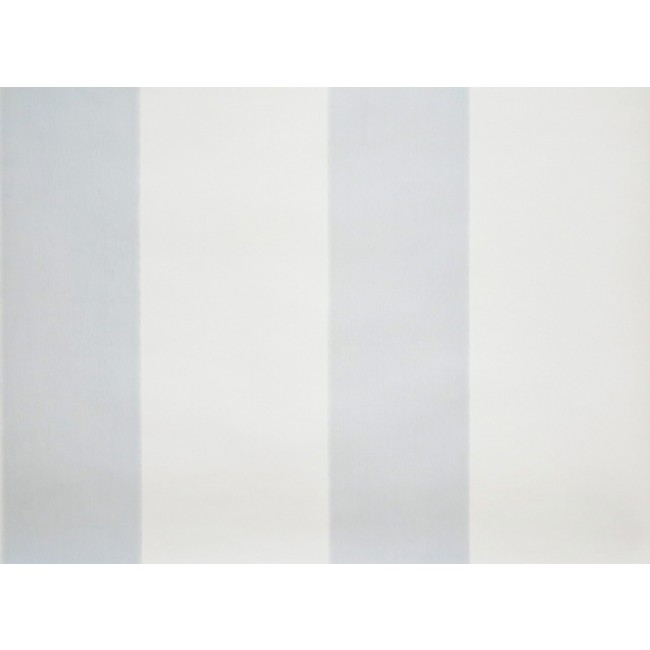 Wide Pale Blue White Stripe Wallpaper All Walls