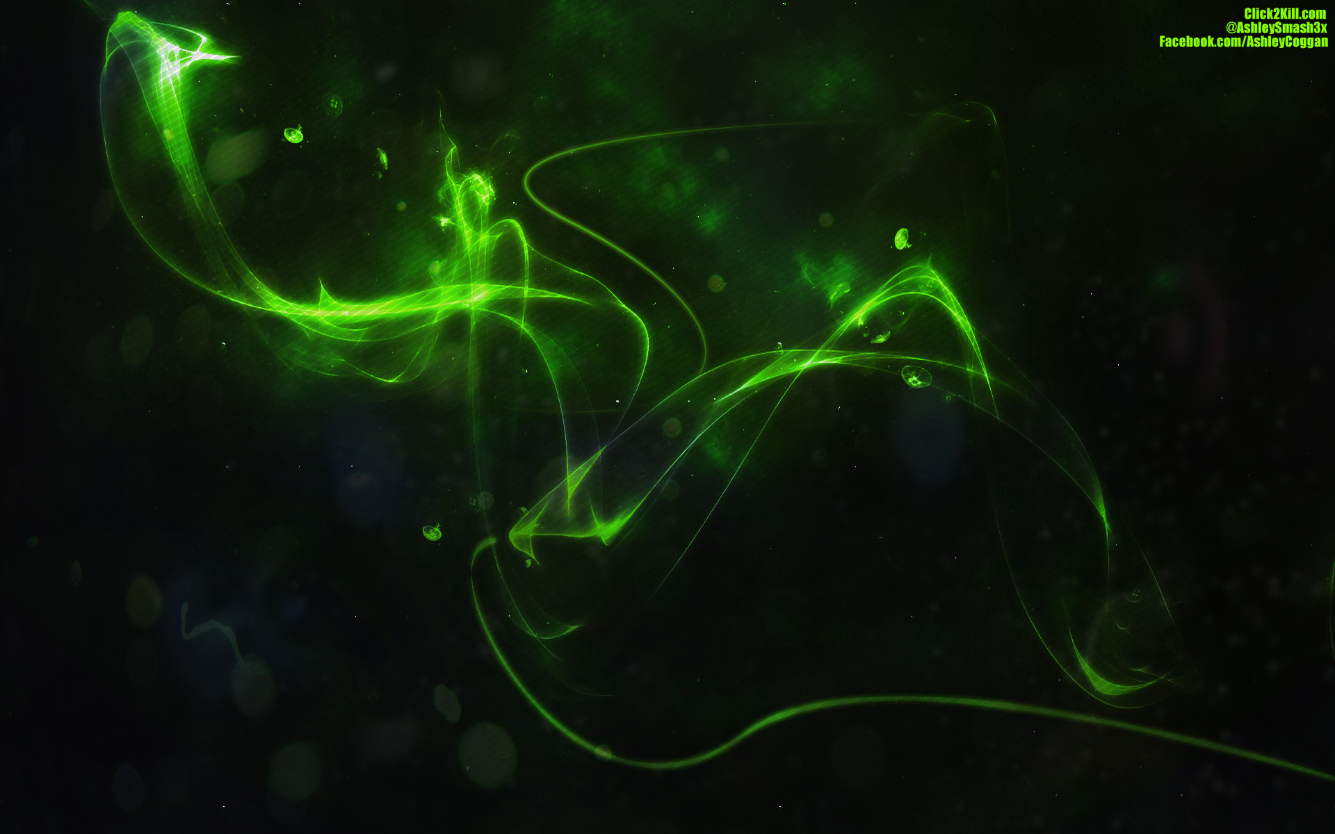 Really Cool Green Background Wallpaper By Ashleysmash