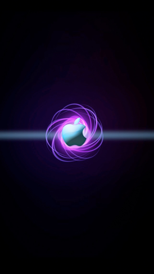 Nucleus Apple Logo iPhone 5s Wallpaper