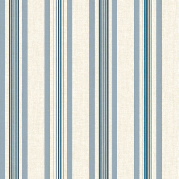 Blue And White Multi Pinstripe Wallpaper Wall Sticker Outlet