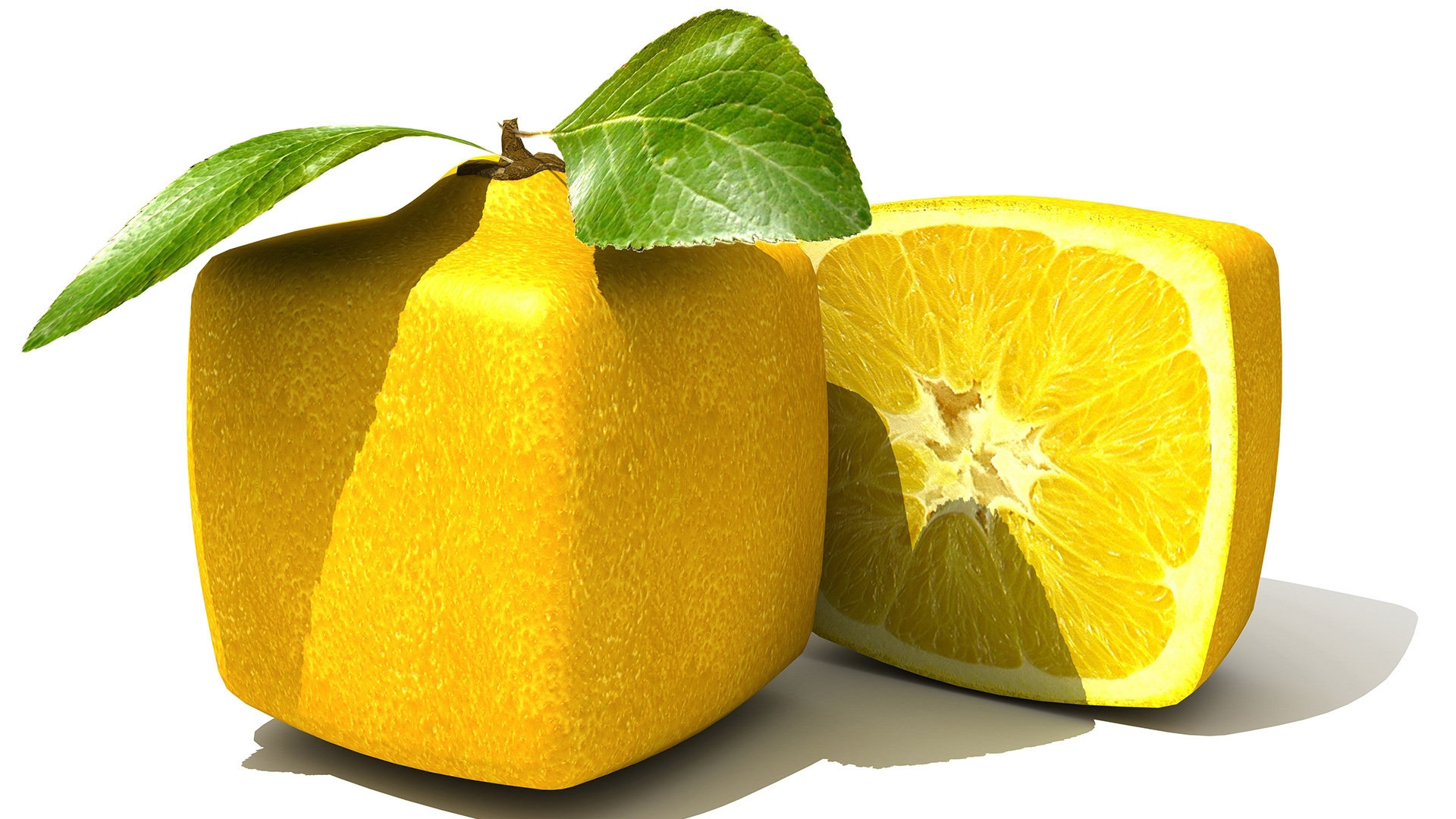 Food Lemon Square Lemons Wallpaper