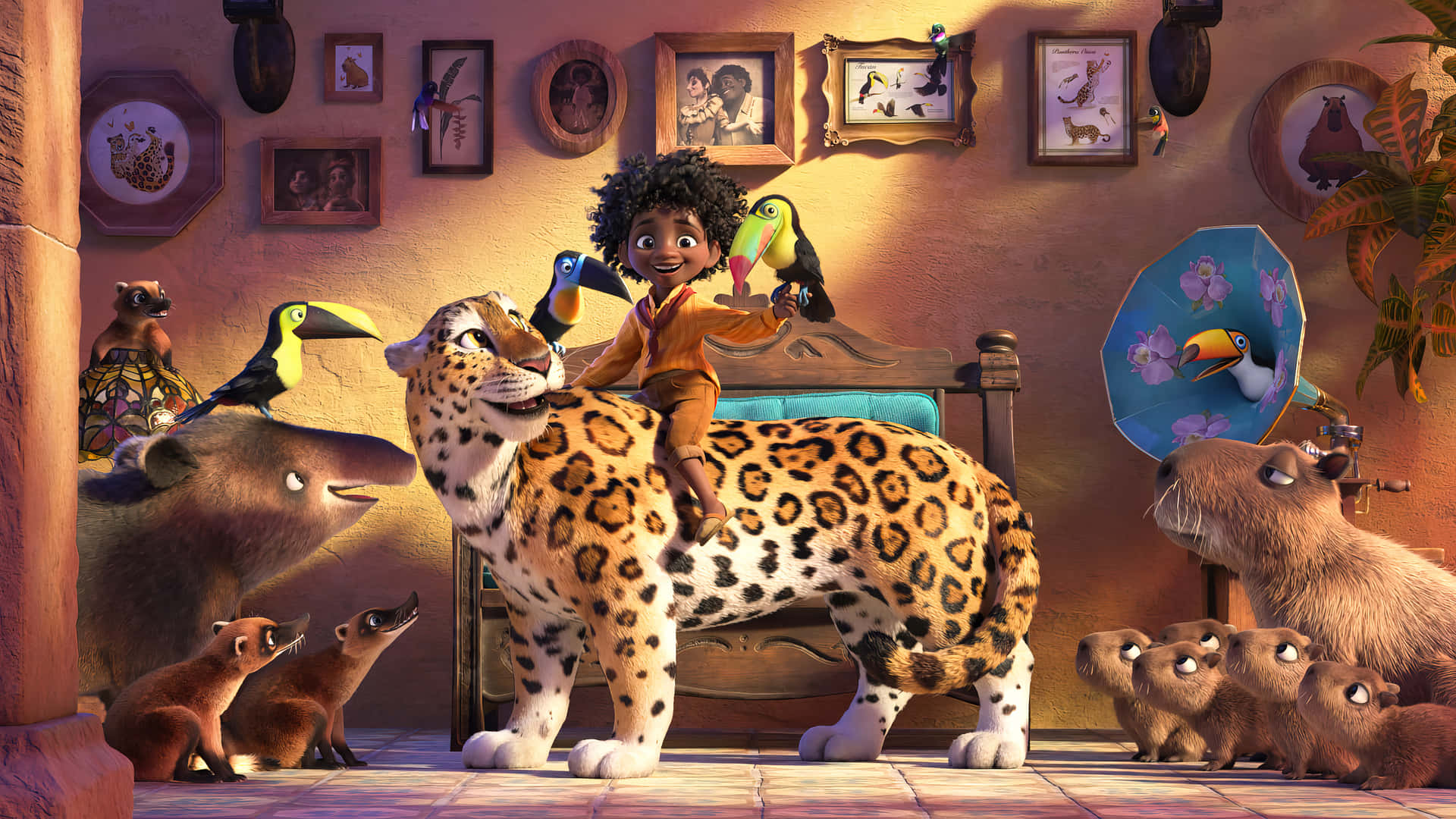 Encanto Background Wallpaper