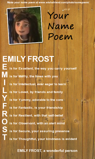 Emily Name Wallpaper I Love The By