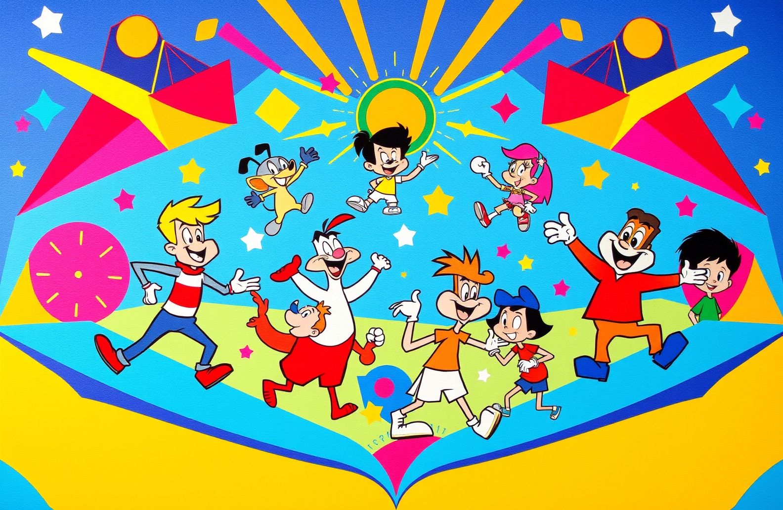 S Cartoon Wallpaper