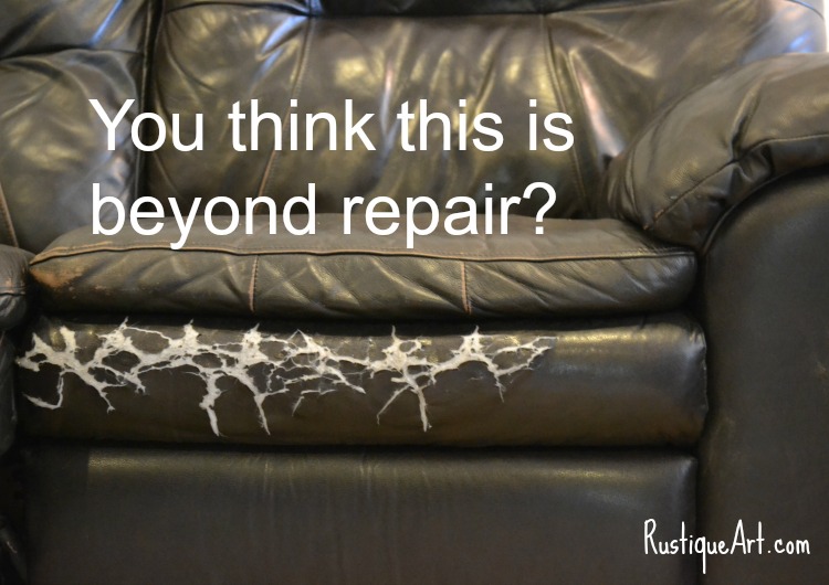 Repair Wallpaper Tear, How To Repair Leather Furniture Tears