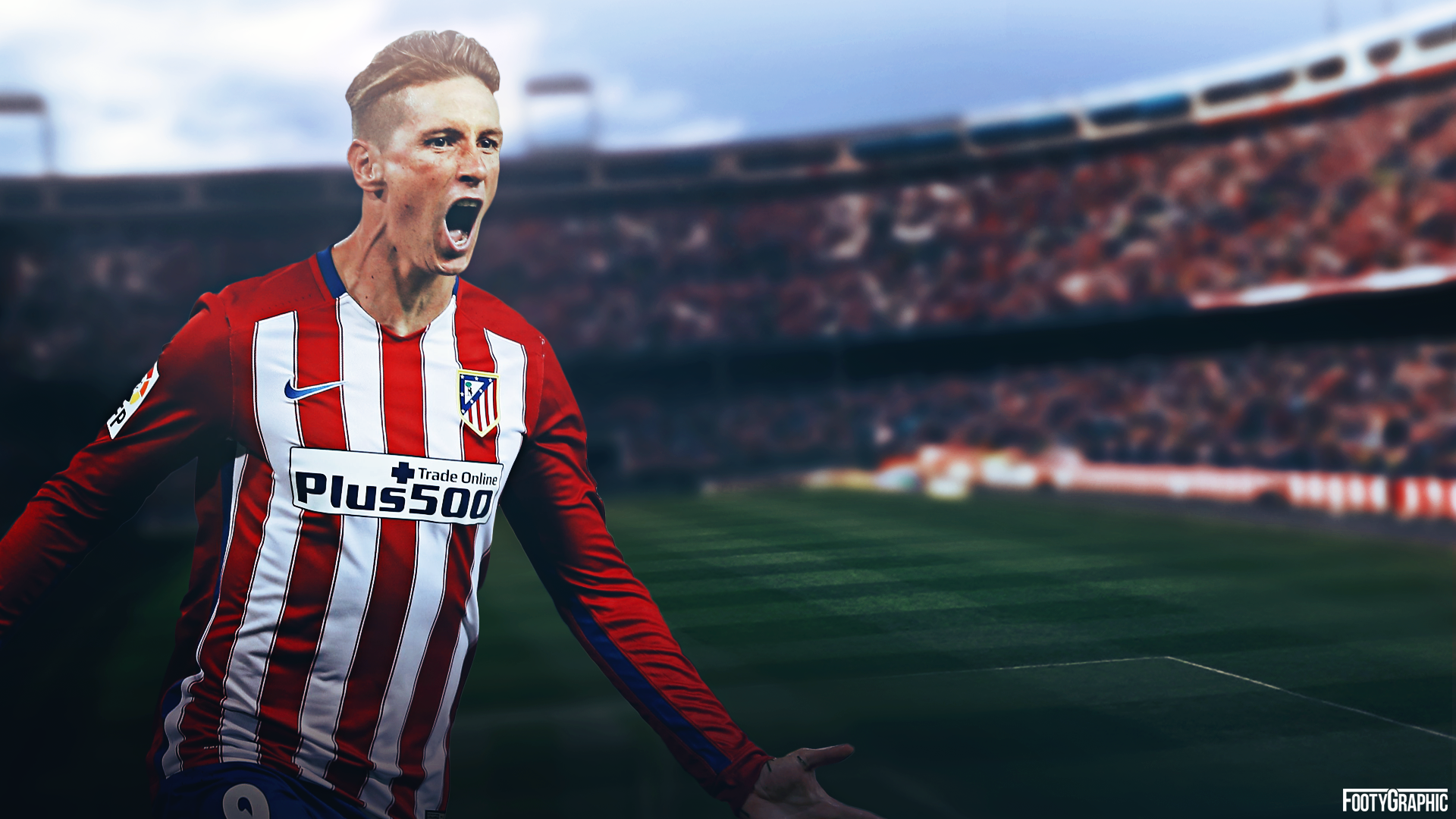 Atletico Madrid Fernando Torres New Wallpaper