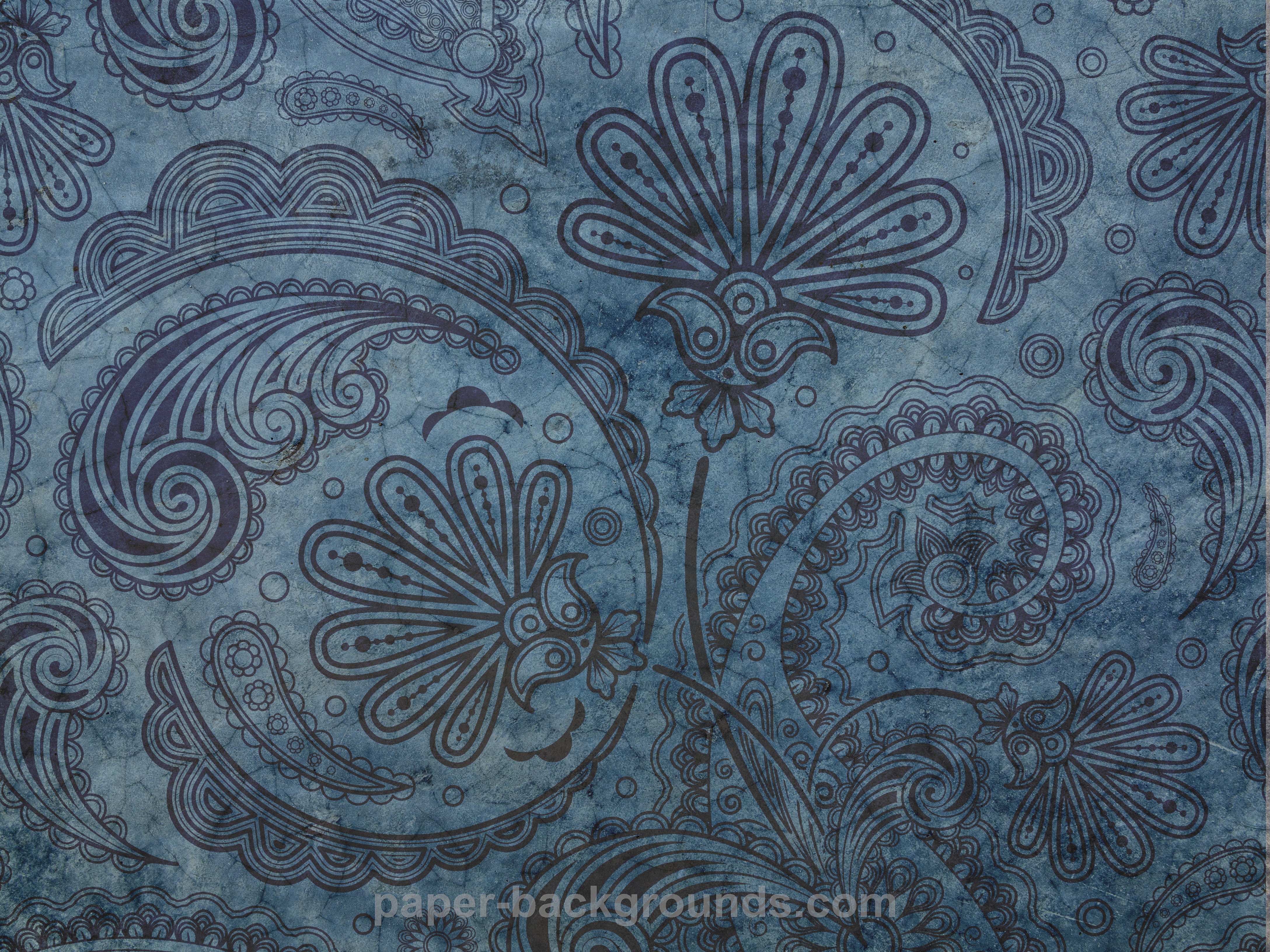 Paper Backgrounds vintage indigo pattern background