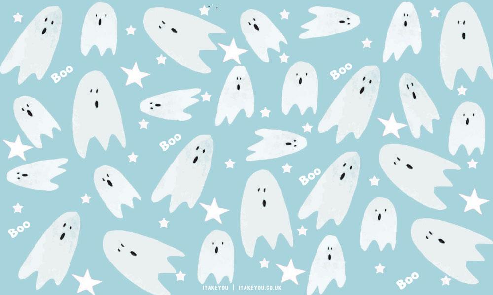 Preppy Halloween Wallpaper Ideas Ghost Boo I Take You
