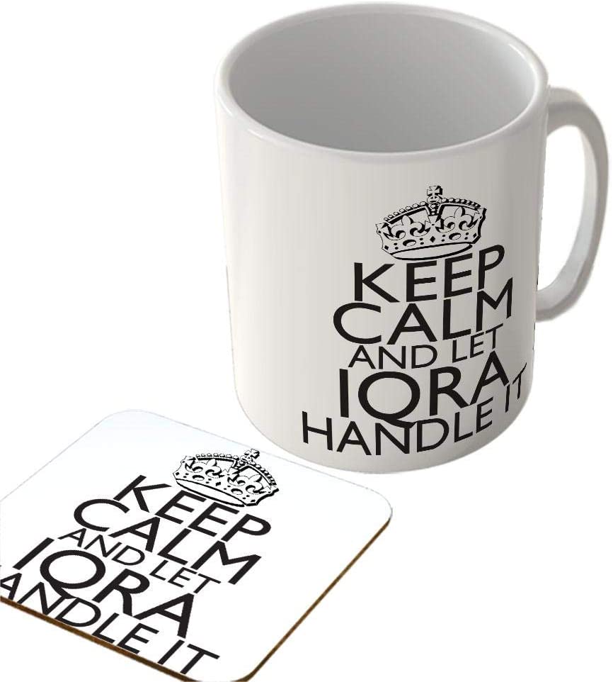 Mac Keep Calm And Let Iqra Handle It White Background
