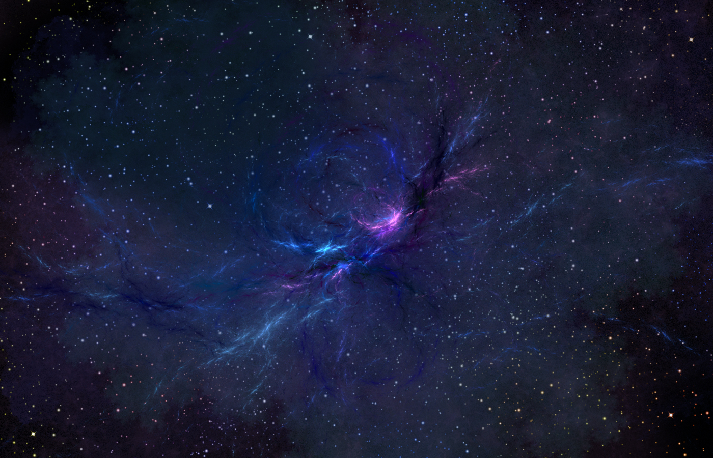 Deep Space Nebula By Bs4711