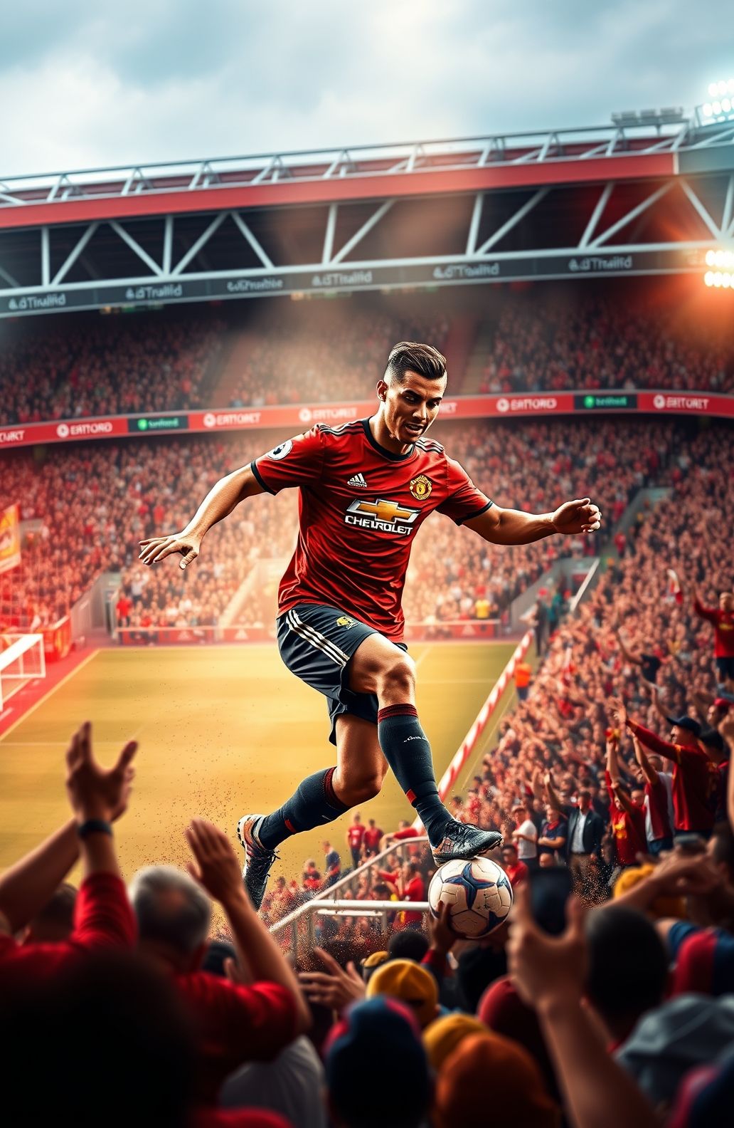 Cristiano Ronaldo Manchester United Wallpaper