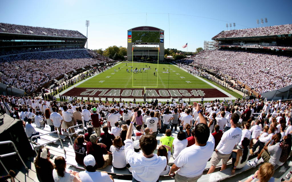 Football Mississippi State Vs Texas A M