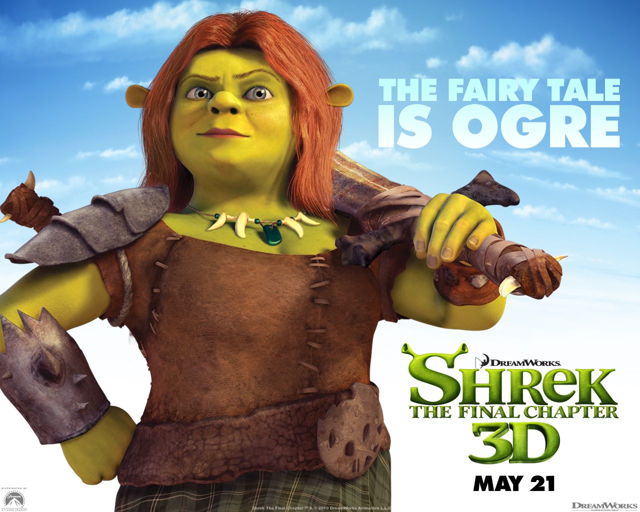 Shrek Forever Fiona Papel De Parede Wallpaper