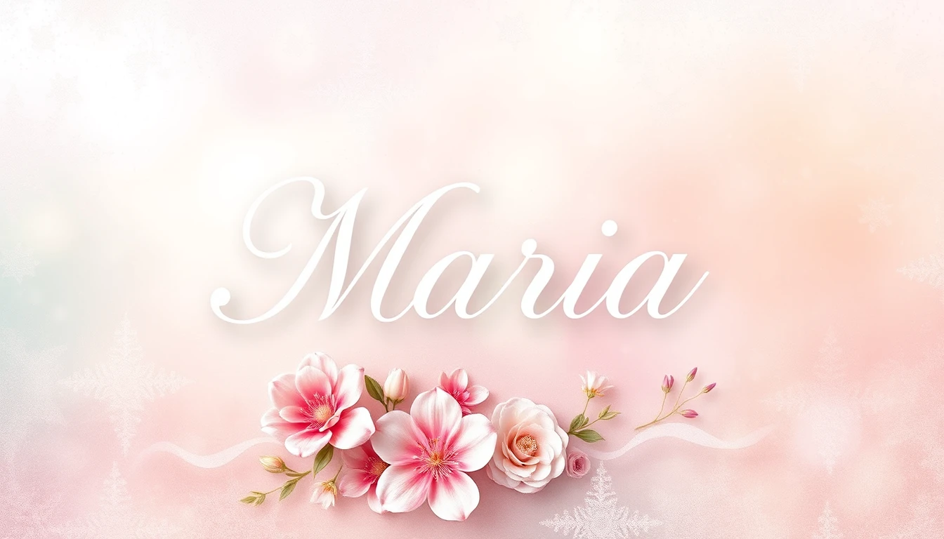 🔥 [50+] Maria Name Wallpapers | WallpaperSafari