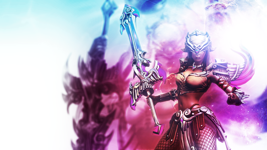 smite   nemesis wallpaper  1920x1080  by equilib d76je7opng