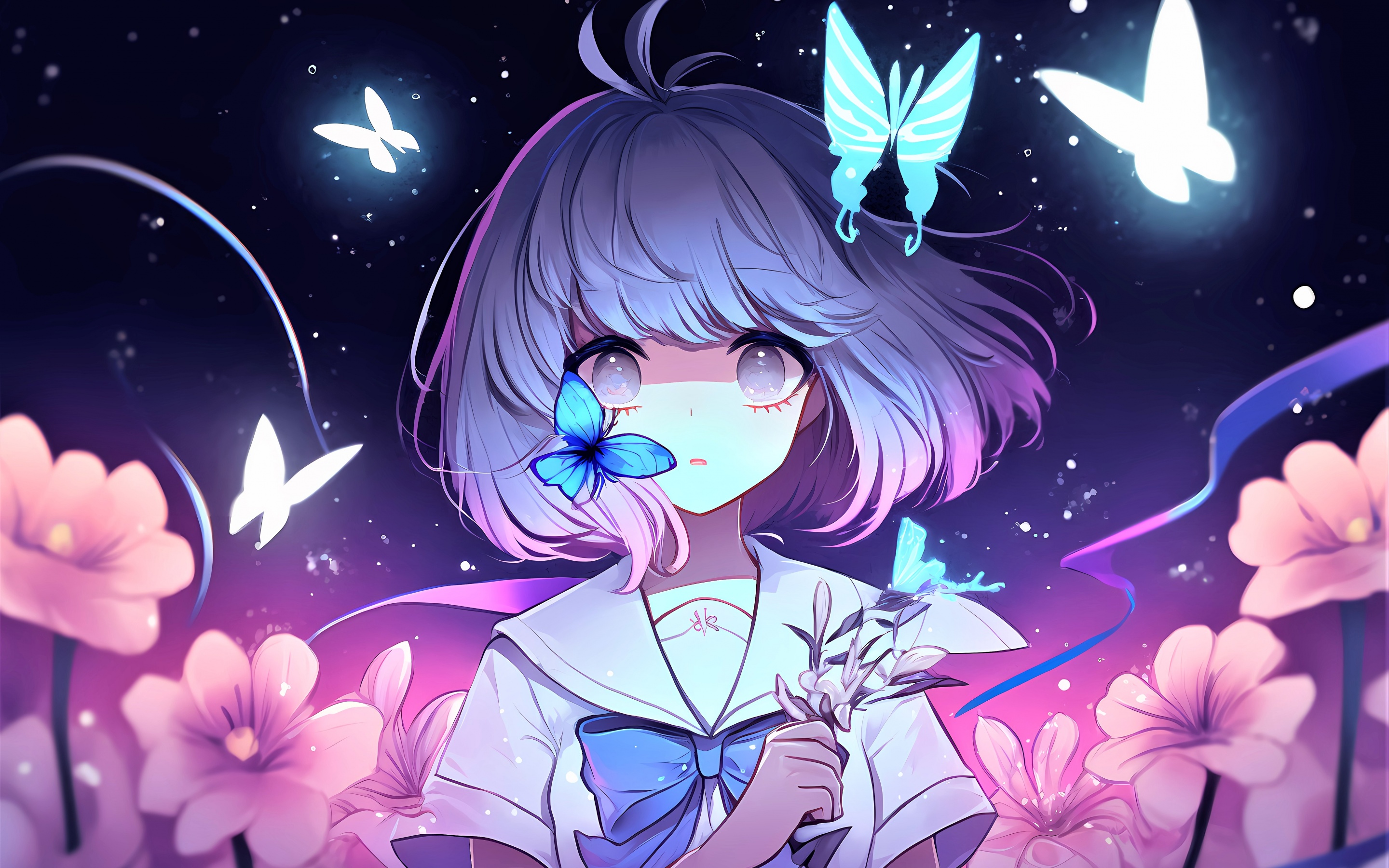 Anime Girl Wallpaper 4k Girly Surreal Fairy