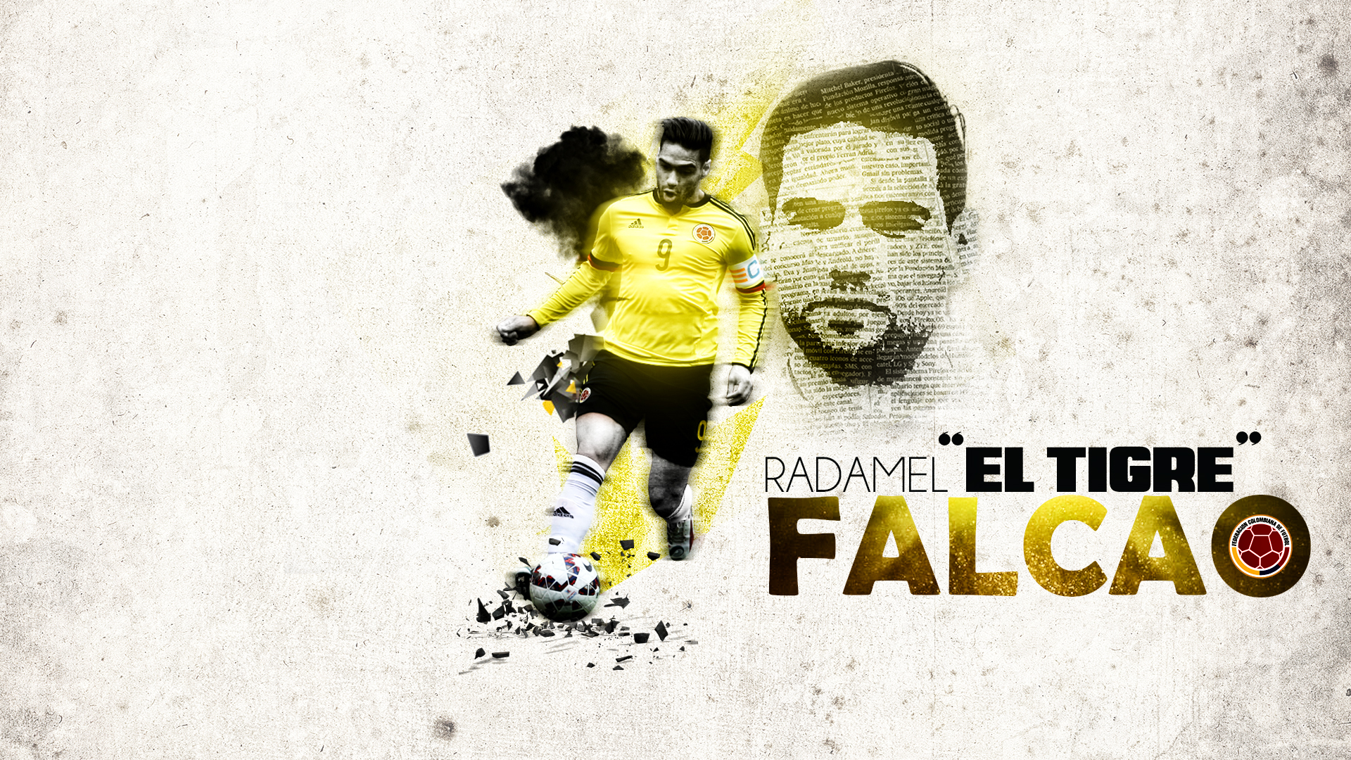 Radamel Falcao Wallpaper Colombia By Rakagfx On