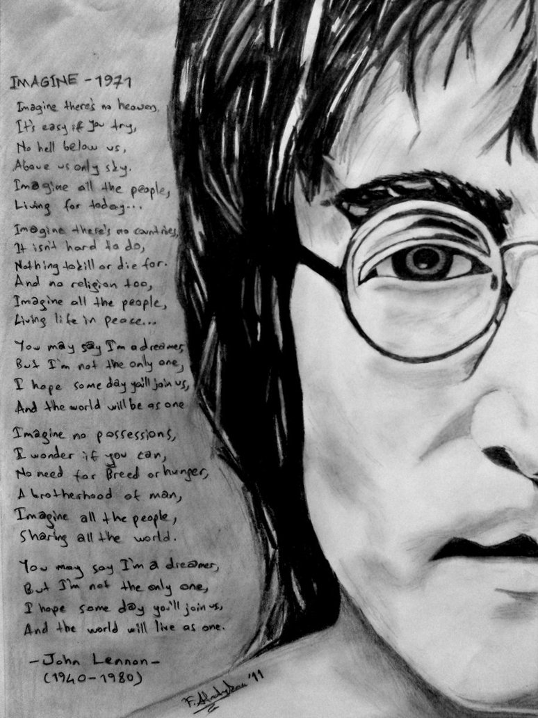 John Lennon Wallpaper  Download to your mobile from PHONEKY