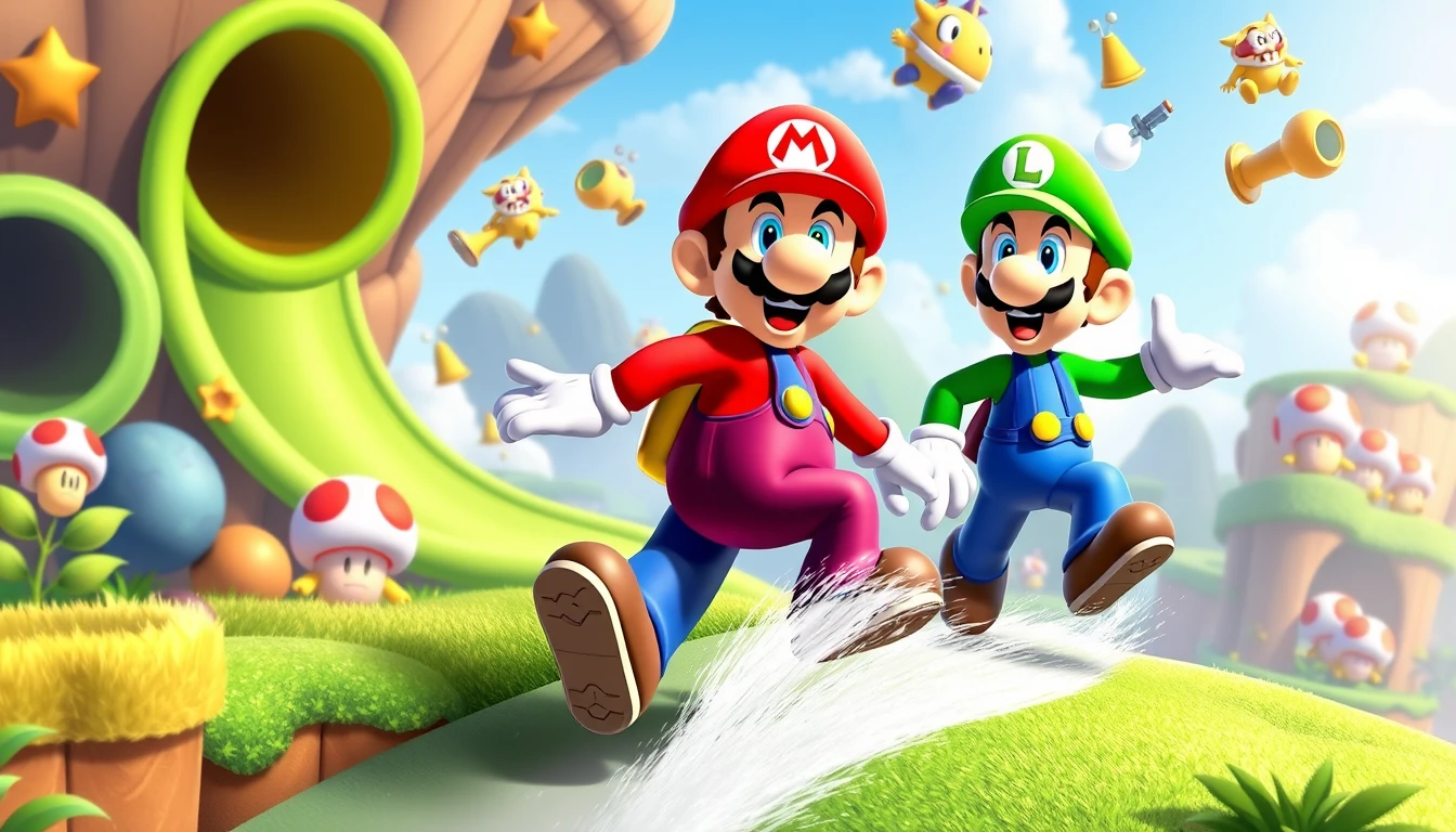 🔥 Download Mario And Luigi Wallpaper by @williama5 on WallpaperSafari