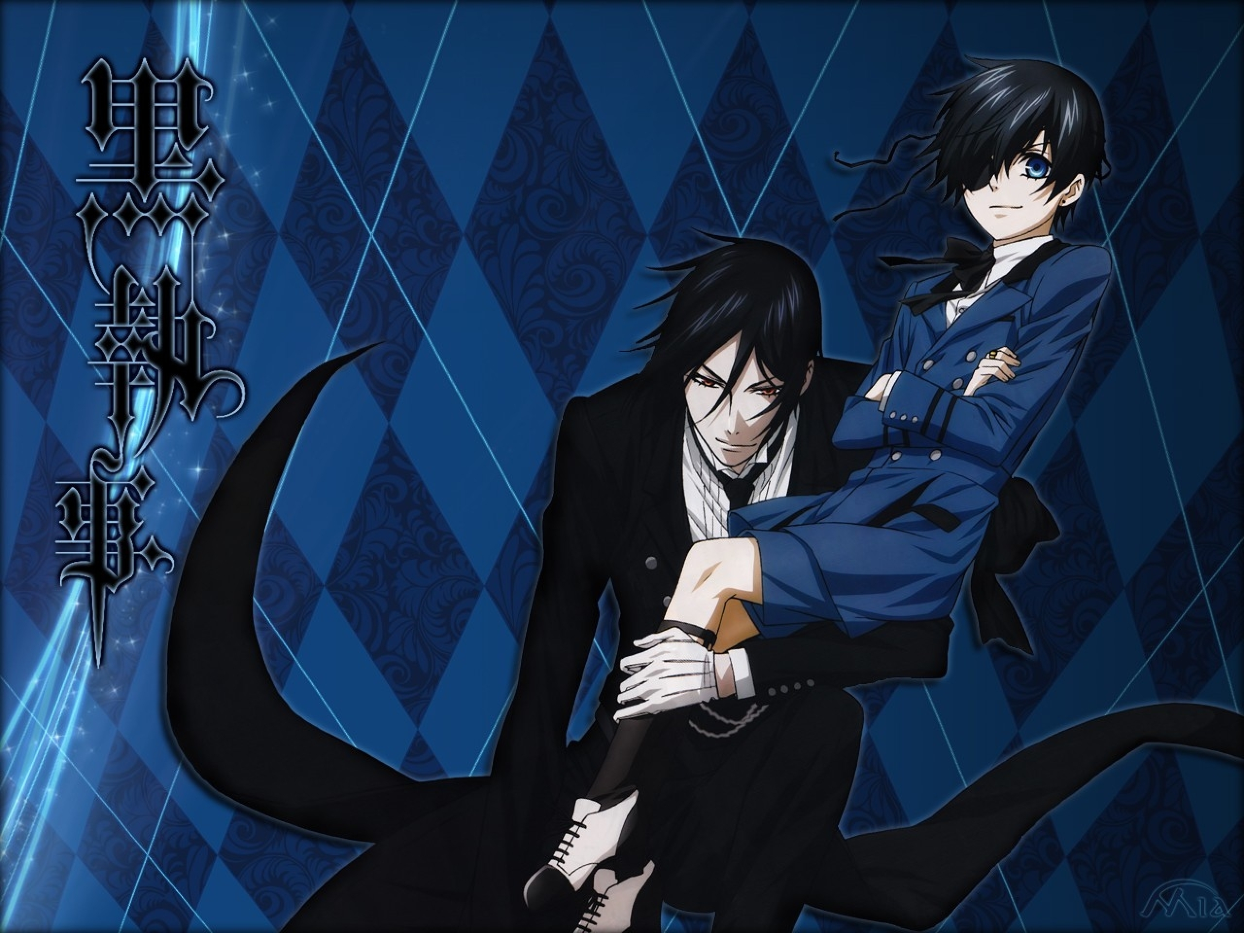 Black Butler Characters Image Wallpaper HD And