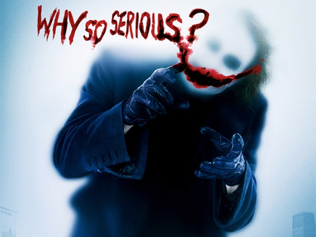 Why So Serious The Joker Wallpaper