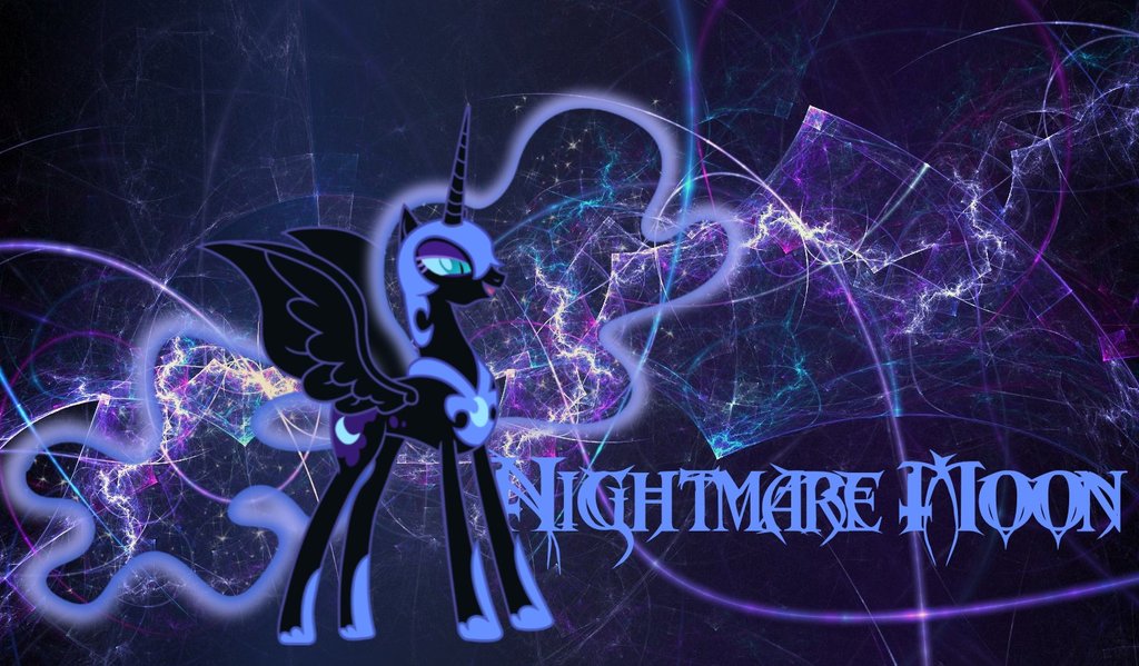 Nightmare Moon Wallpaper by StormLament on