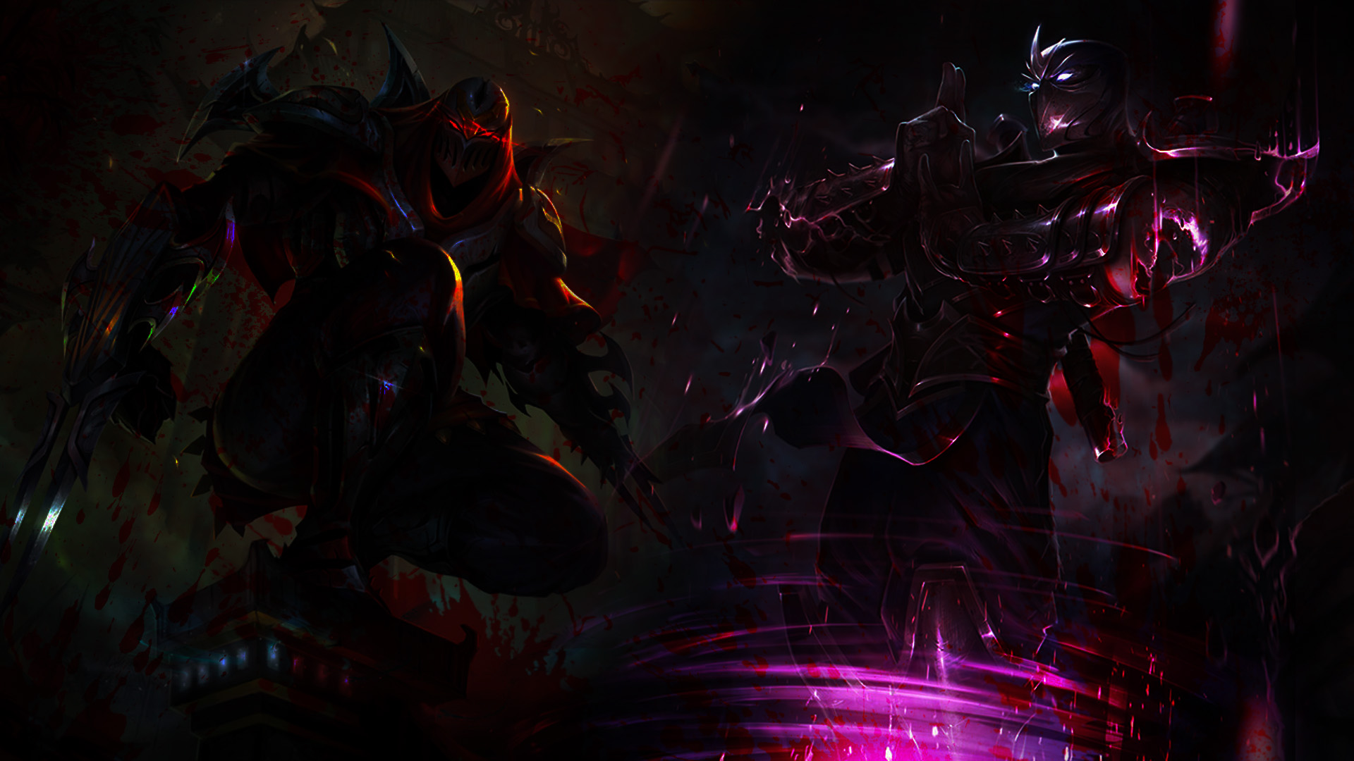 Zed And Shen Wallpaper By Xsurfspyx
