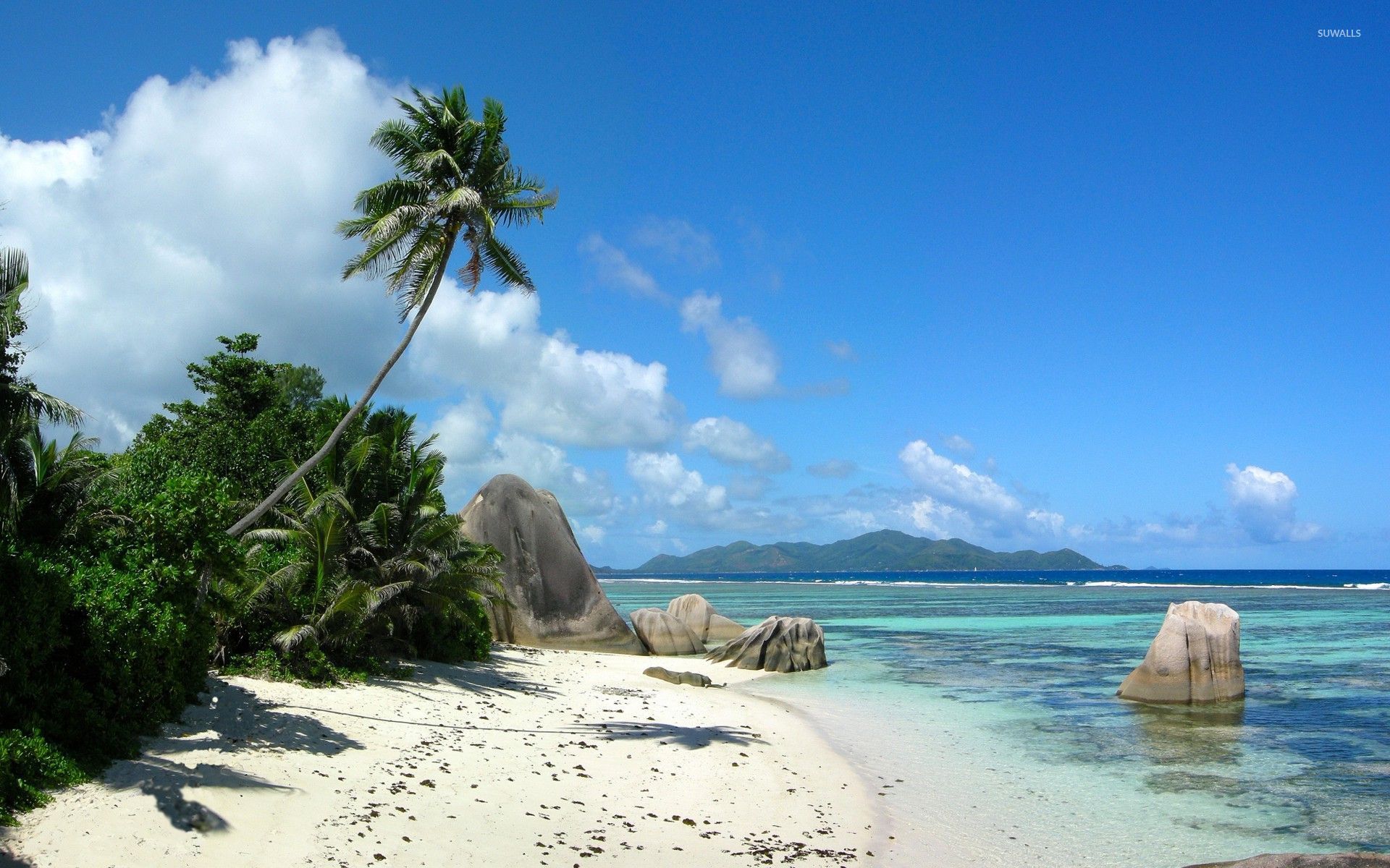 La Digue Seychelles Wallpaper Beach
