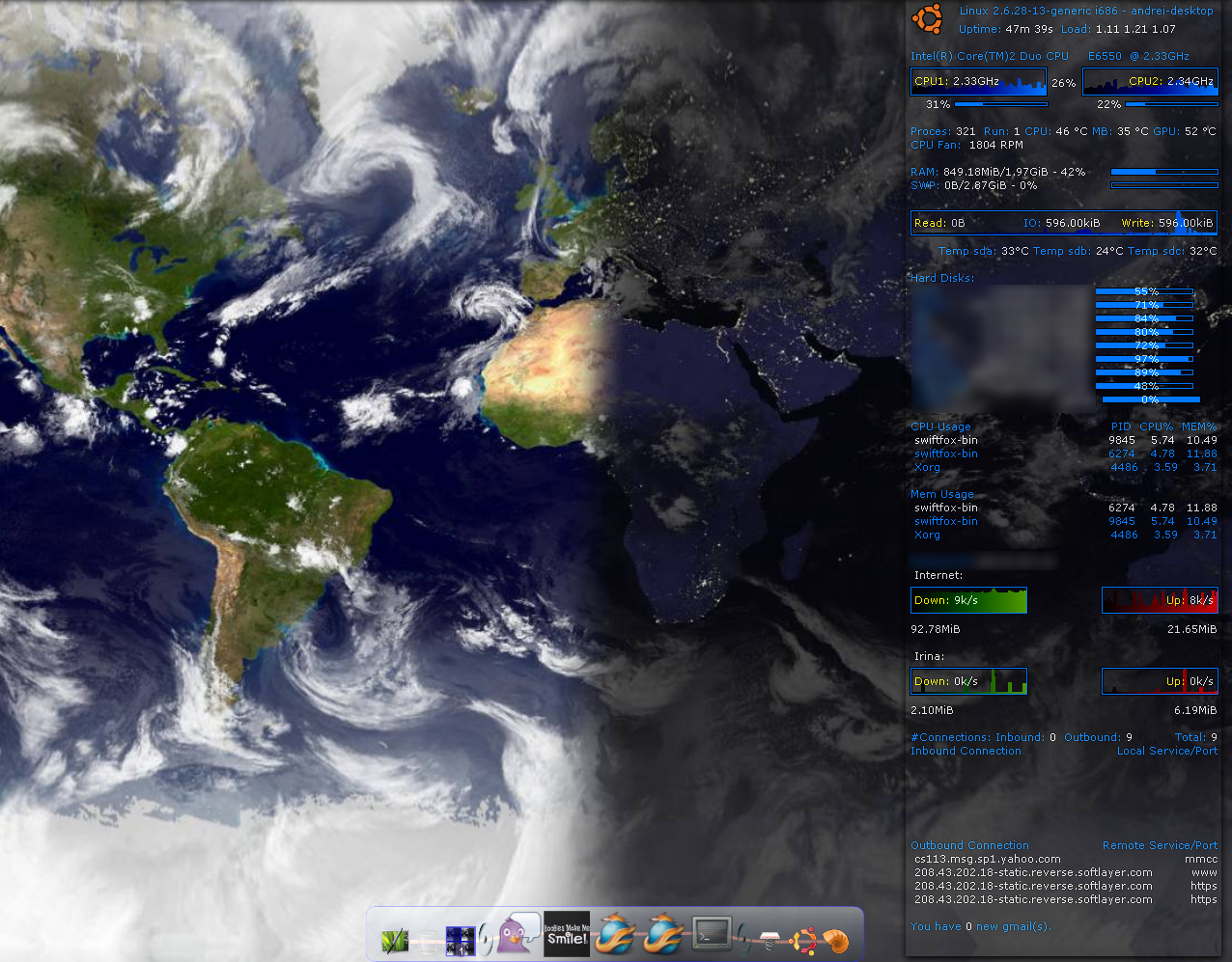 Real Time Earth Wallpaper For Linux Web Upd8 Ubuntu Linux blog