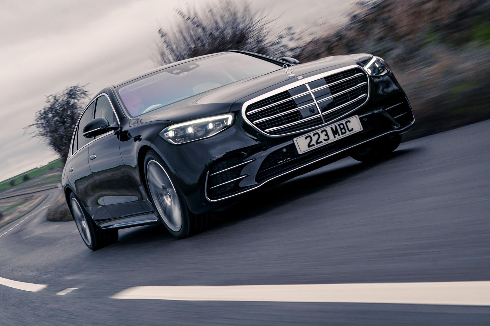 Mercedes S Class S580e L hybrid 2023 review playing the