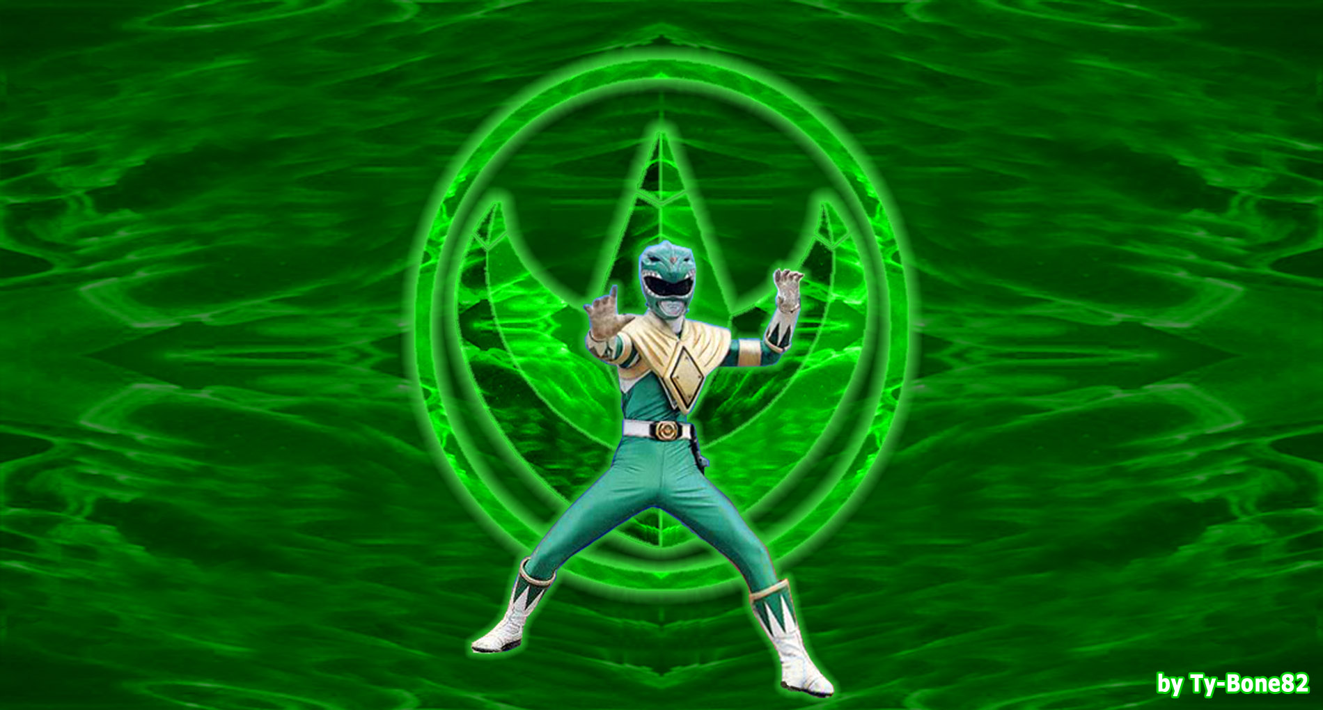 Mighty Morphin Power Rangers Green Ranger By Super Tybone82 On
