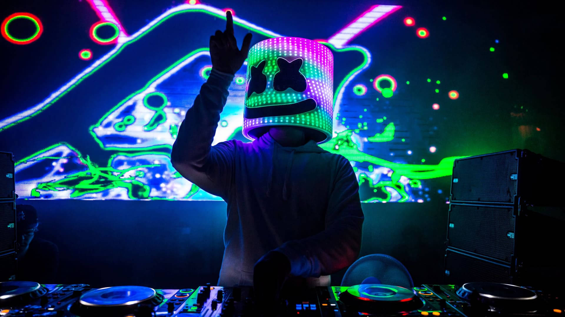 Marshmallow Dj Multi Wallpaper