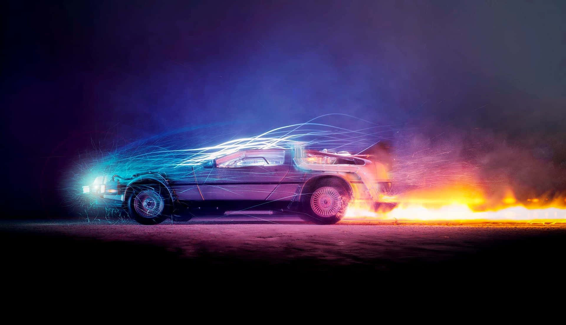 Delorean 4k Wallpaper