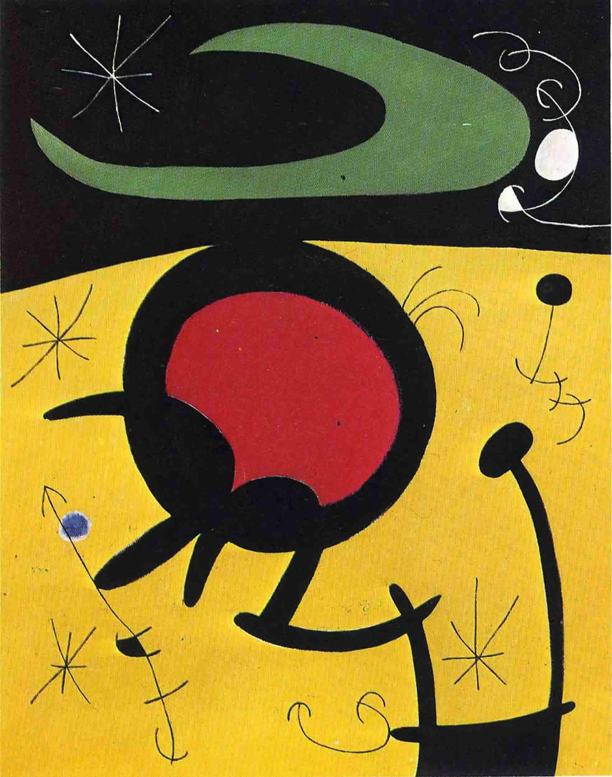 Bird Flight Joan Miro Wallpaper Image
