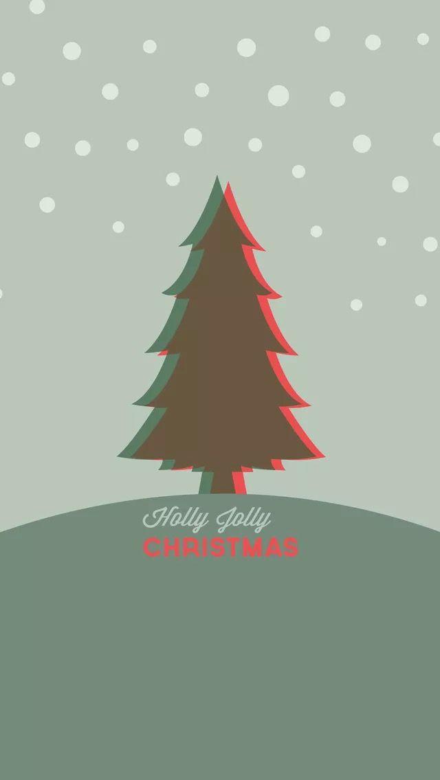 Holly Jolly Christmas Fun Illustration