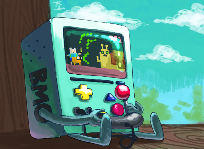 Adventure Time Bmo By Jomim