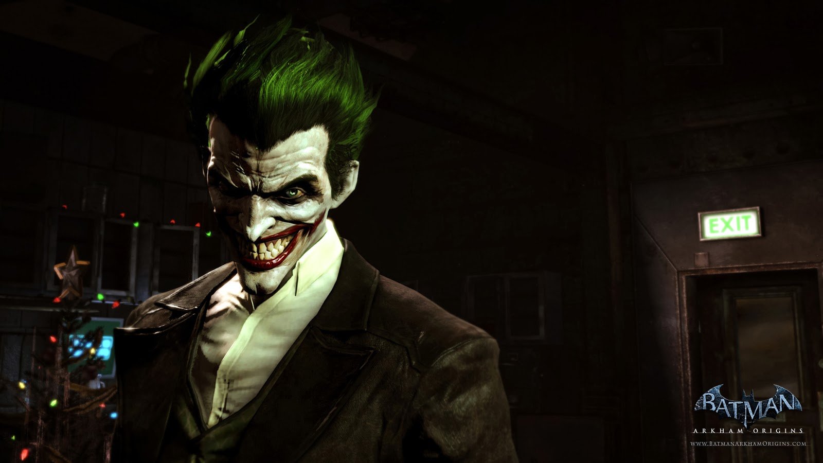 Batman Arkham Origins The Joker Wallpaper HiresMOVIEWALLcom 1600x900
