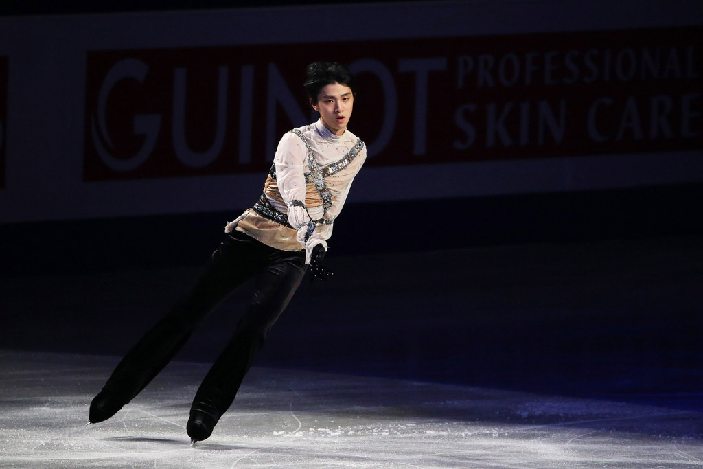 Download Japanese Figure Skating Athlete Yuzuru Hanyu At Winter Olympics  Wallpaper  Wallpaperscom