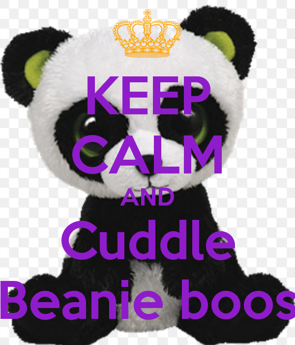 Keep Calm And Cuddle Beanie Boos Carry On Image