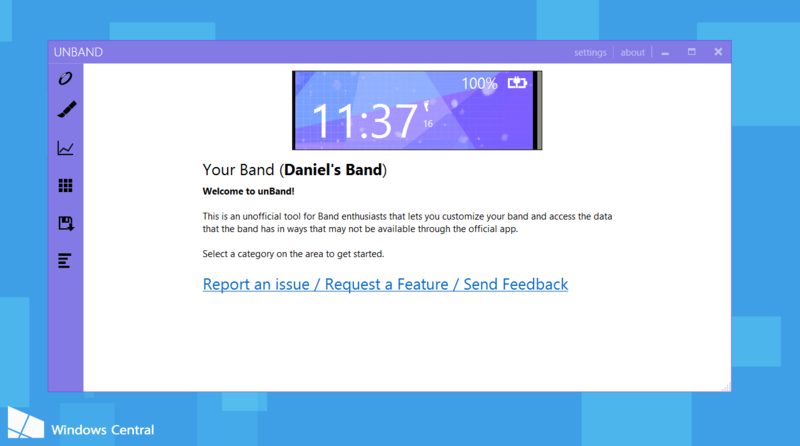 The Microsoft Band For Pc Users With Custom Background Data Export