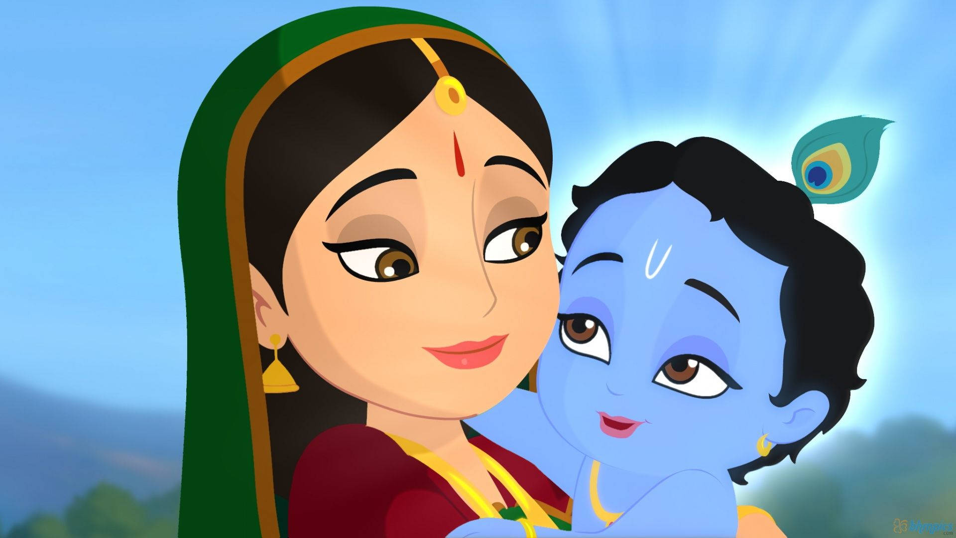 Little Krishna HD Wallpaper