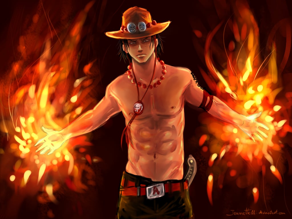 Portgas D Ace by Jeannette11 on