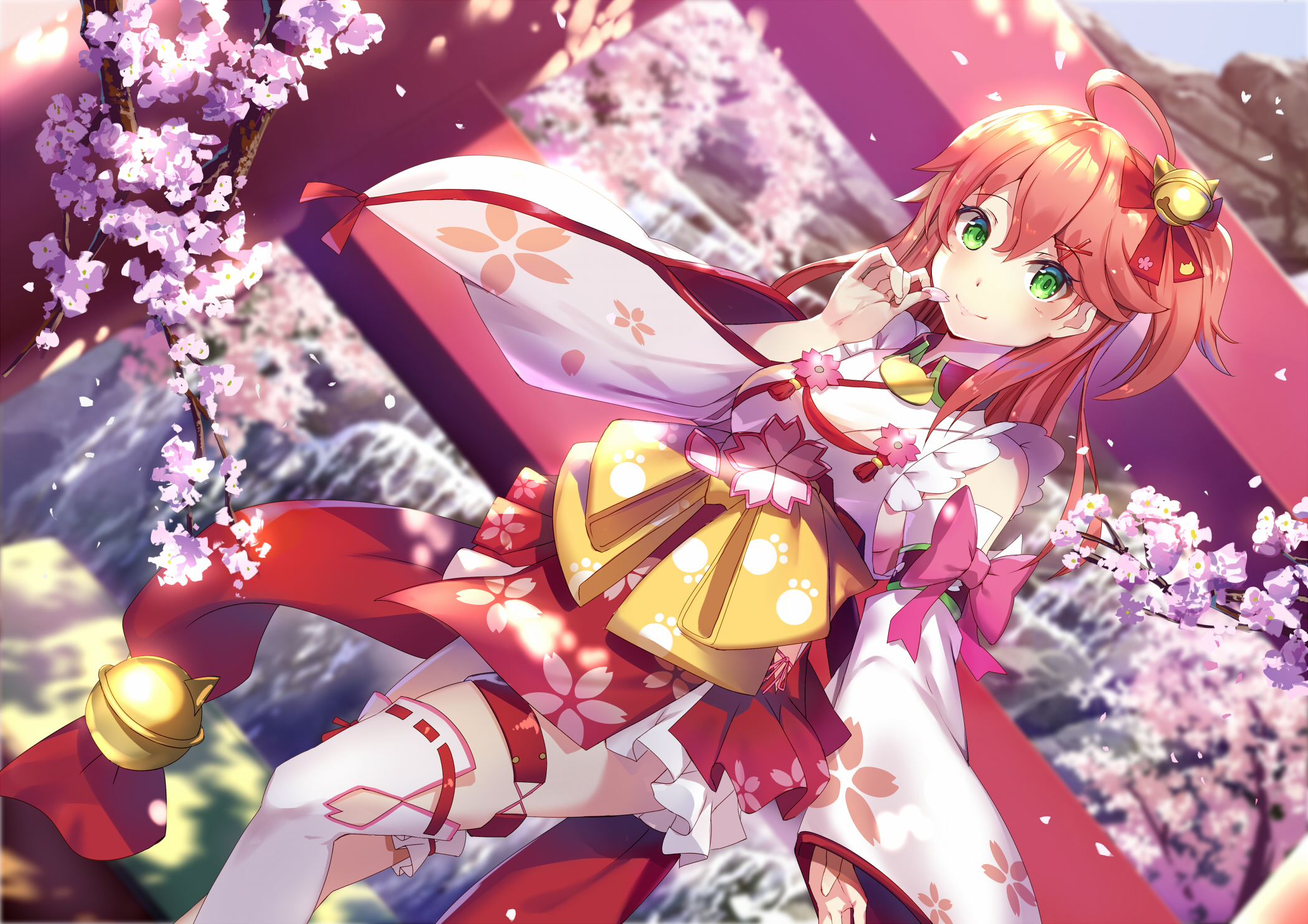 Wallpaper Hololive Virtual R Sakura Miko Usada