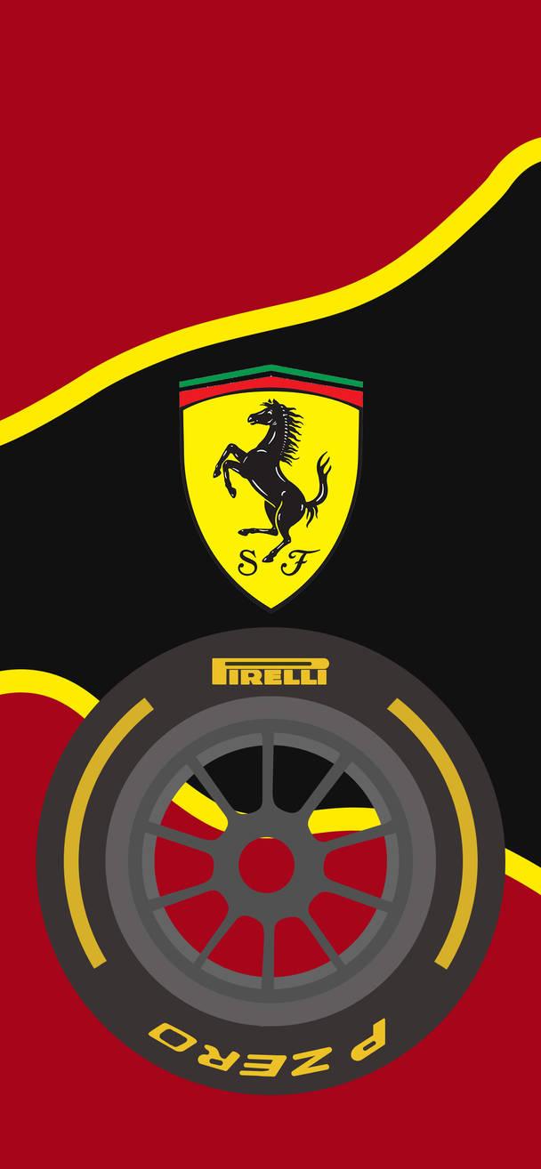 Ferrari F1 iPhone Wallpaper Logo By Kkkkkkkkkkkkoooooooo