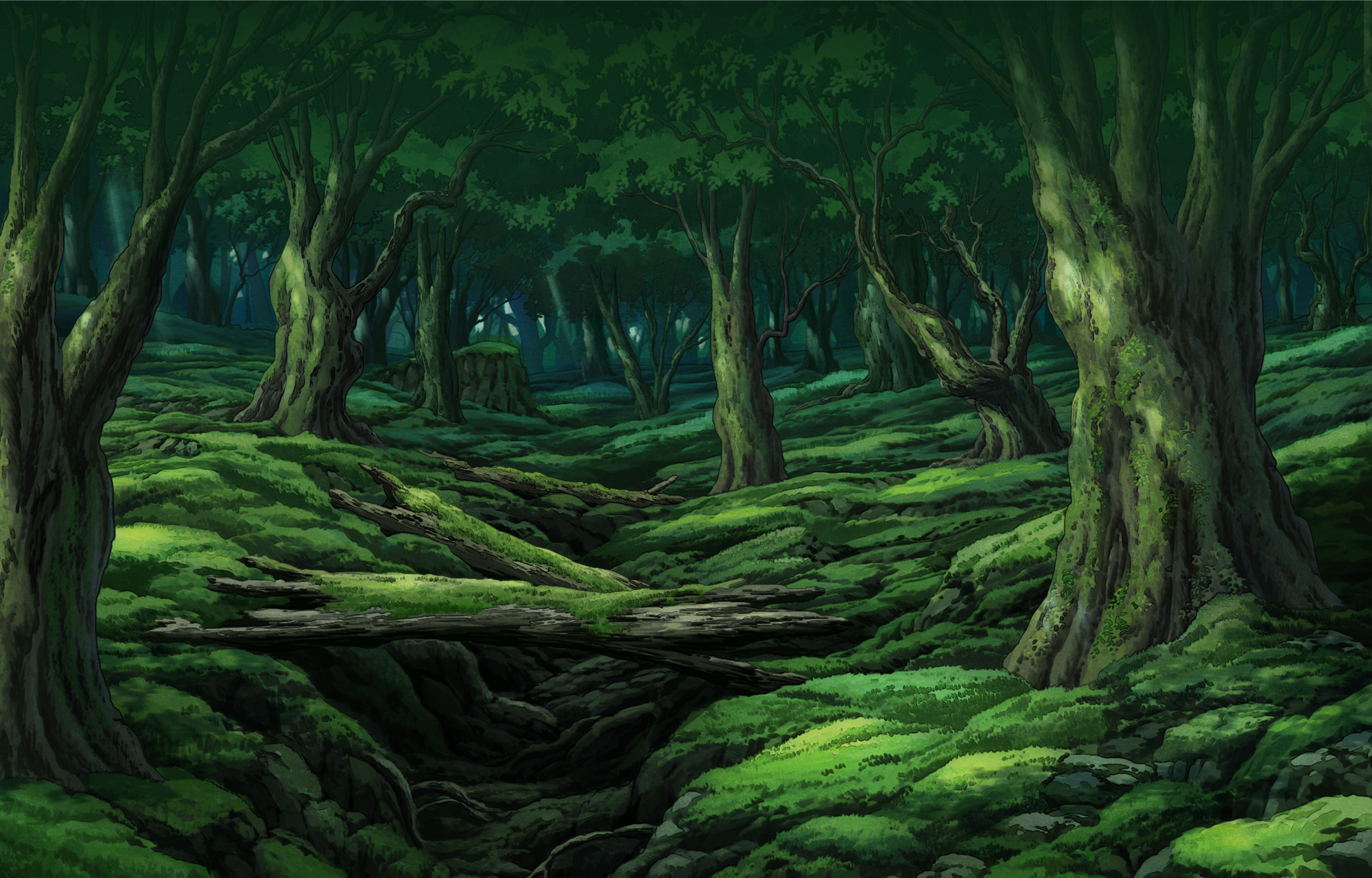 Free Download Forest Anime Background 84 Images In Collection Page 2