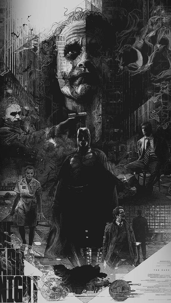 The Dark Knight Batman iPhone Wallpaper