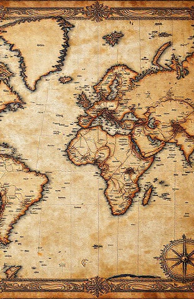 Vintage Map Wallpaper