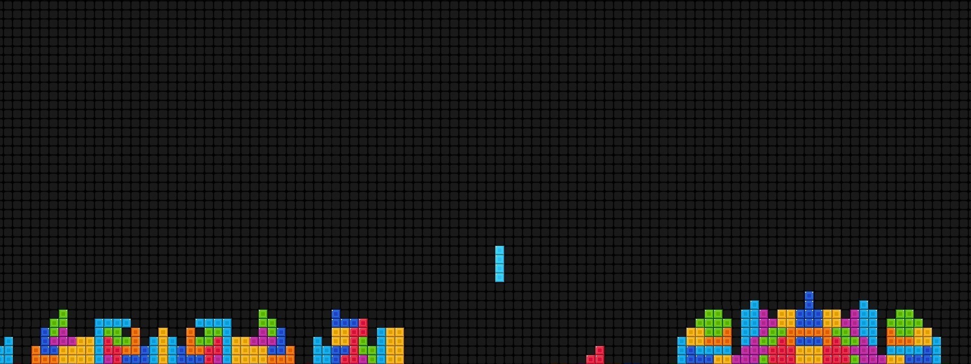 Tetris wallpaper 3200x1200 67975
