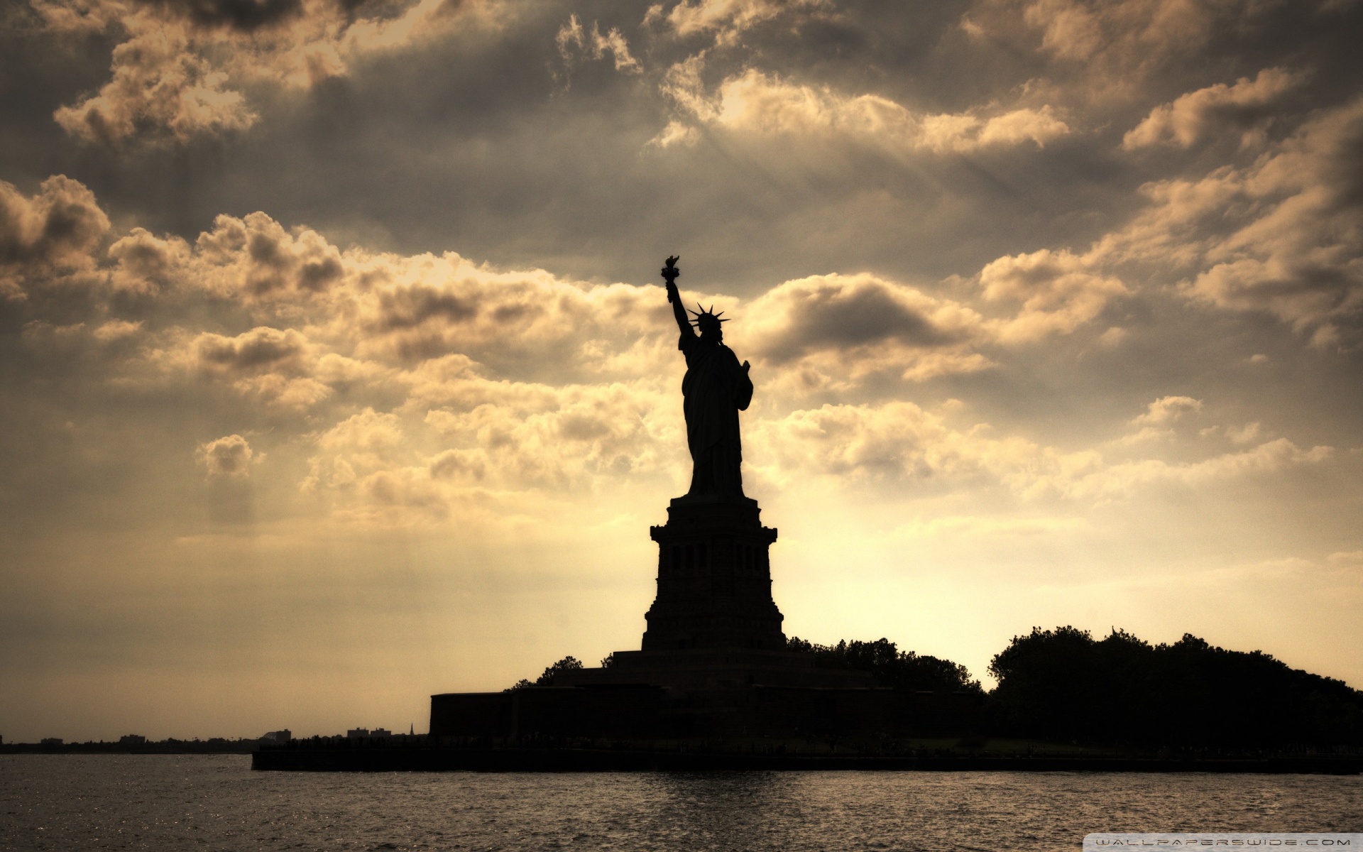 Statue Of Liberty United States 4k HD Desktop Wallpaper For